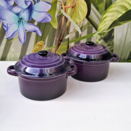Mini Cocotte - Pannetje - Set van 2 stuks
