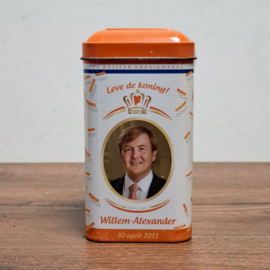 De Ruijter Oranje Hagel Blikje - Koningin bedankt!