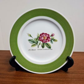 Hutschenreuther bord uit de serie P.J. Redouté Rosier Ø 20 cm