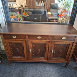 Eiken Dressoir in Louis XV-Stijl