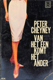 ZB0339/3 - 	Peter Cheyney - Van het een komt het ander