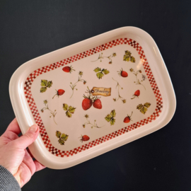 Jet ter Steege Strawberry Melamine Dienblad – Aardbeien