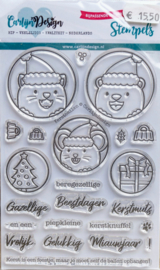 Carlijn Design - Kerstballen - Kerst - Clear Stamp