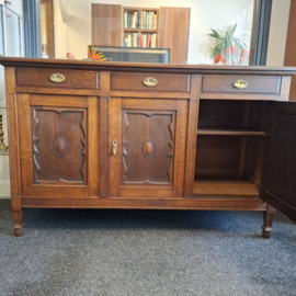 Eiken Dressoir in Louis XV-Stijl