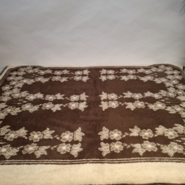 Vintage Deken met rits en drukknopen - Paardendeken?