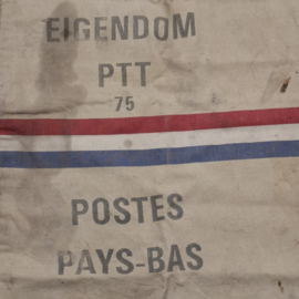 Oude Vintage Postzak van de PTT - POSTES PAYS-BAS