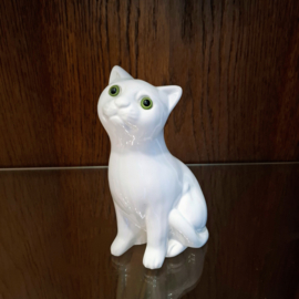 Poezenbeeldje - 2 Stuks - Poes / Kat met Groene Ogen