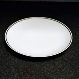 Mosa Maastricht Ontbijt Bord Ø 21,5 cm  - Zilver Randje