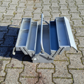 Vintage Industriële Gereeedschapskist Grijs