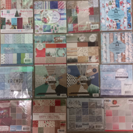 Papierblokken 20 - Kerst / Winter - Hobby - Knutselen