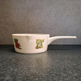 Vintage Steelpan of Sauspan van Keramiek - Royal Sphinx Maastricht - Blue Band