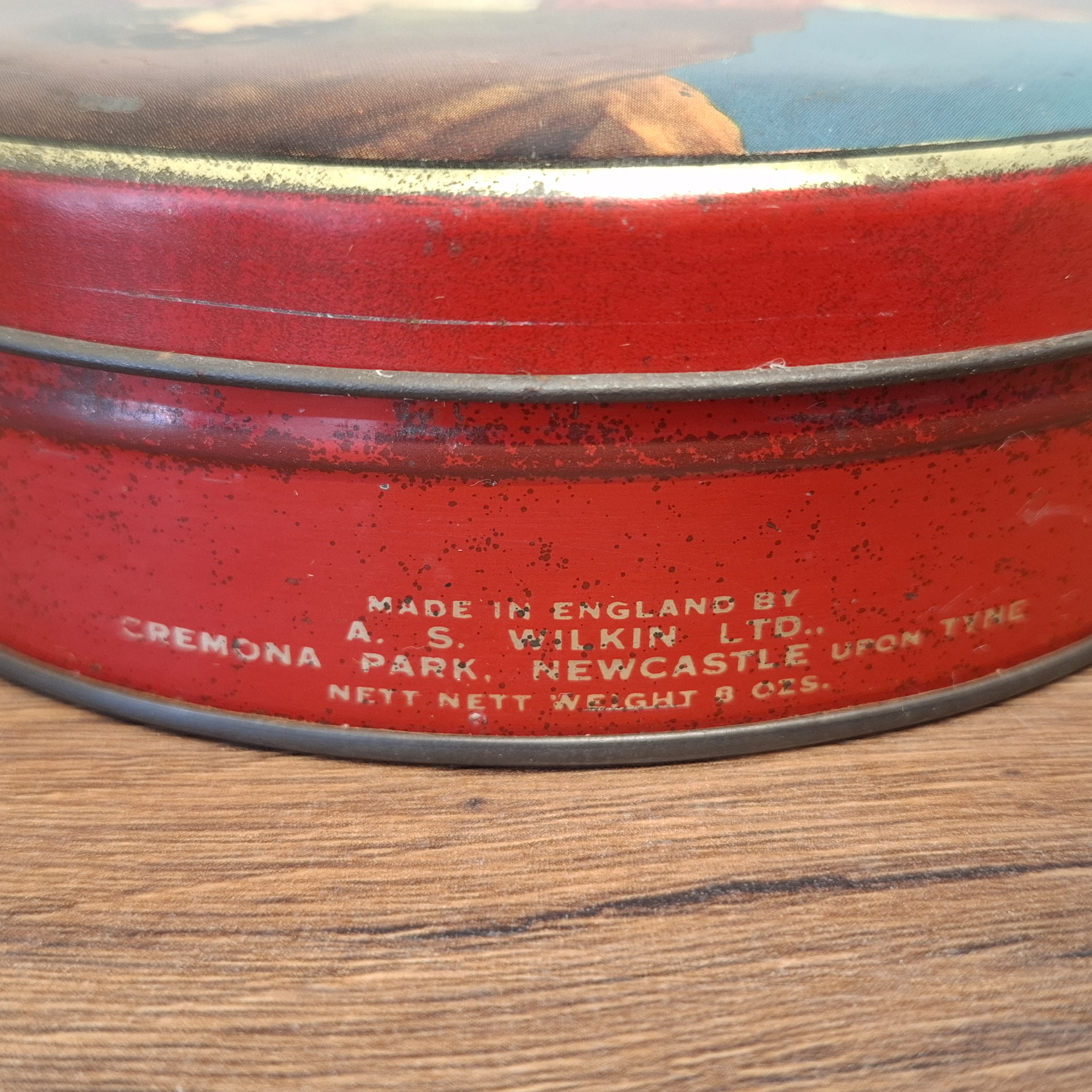 Wilkin's red boy Toffee - Master Lambton - Rond Blik