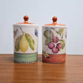 2 Potjes - Wedgwood Sarah’s Garden - Opbergen