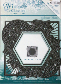 Cutting Die - Winter Classics - Jeanine's Art - Mosaic Frame - Kerst