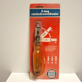 3 weg Ratelschroevendraaier - Rodeo