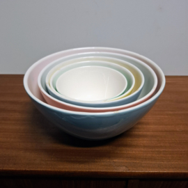 Nest Kommen Pastel Kleuren - Schalen set
