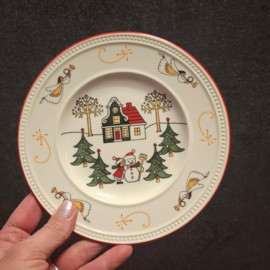 Wedgwood Windsor Christmas - Gebakbordje - Ø 18 cm