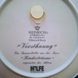 Verzamelbord / Bord - Villeroy & Boch - Heinrich - Versöhnung Kinderträume