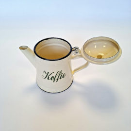 Emaille Koffiepotje - Kan