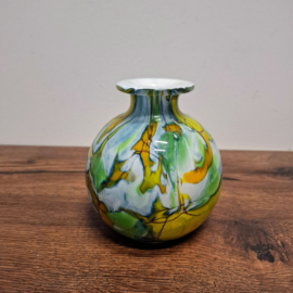 FIDRIO Holland Vaas - Glas - Hoogte 11,5 cm / Bolvaasje