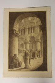 J. Cossaar (1874 - 1966) - prent gesigneerd