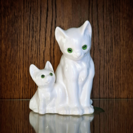 Poezenbeeldje - Poes / Kat met Groene Ogen