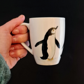 2 Beker / Mok Pinguins – White Basics