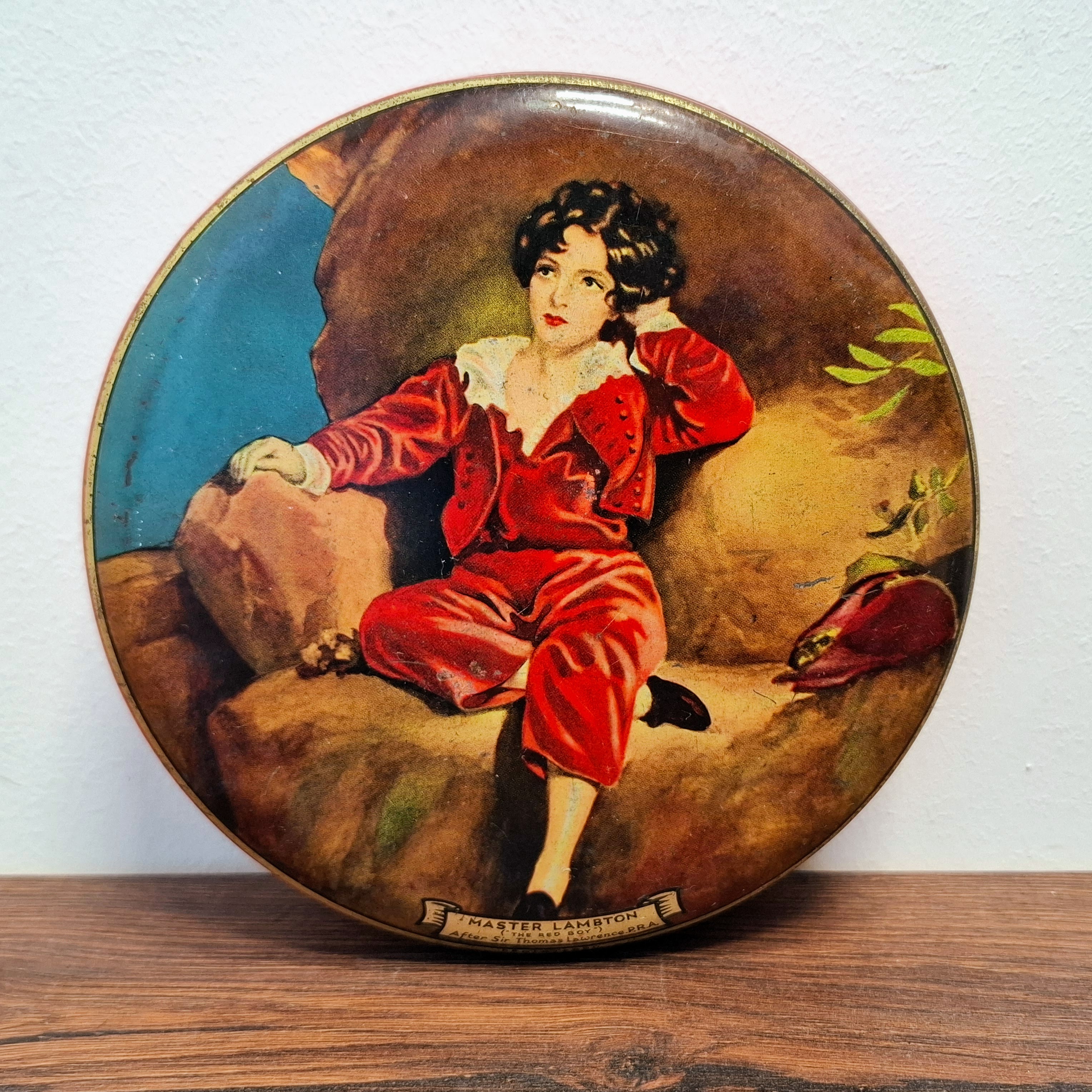 Wilkin's red boy Toffee - Master Lambton - Rond Blik