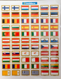 Leuchtturm zelfklevende Euro  Vlaggen / Labels