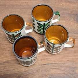 Boch Rambouillet Mok / Beker 4 stuks