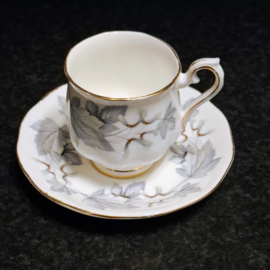 Royal Albert - Silver Maple - Dames Kop en Schotel