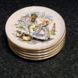 6 Kleine Bordjes  Ø 9,5 cm - Spenzo