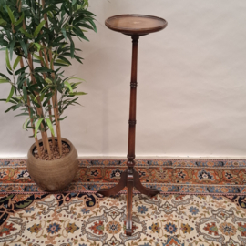 Antiek Engelse Mahoniehouten Plantentafel - Torchère