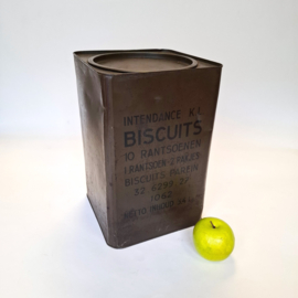 Rantsoenblik Biscuits - Leeg - Decoratief - Verzamelen