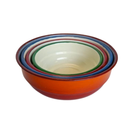 Emaille Schalen Set - Nest