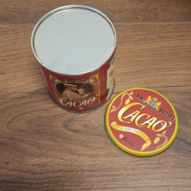 van Houten - Vintage Cacao Blikje - Vol