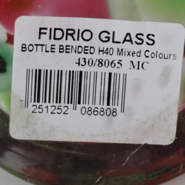 FIDRIO Holland Vaas - Glas - Hoogte 35 cm