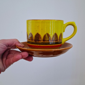 Vintage Soepkom met Bord - Zell Feuerland