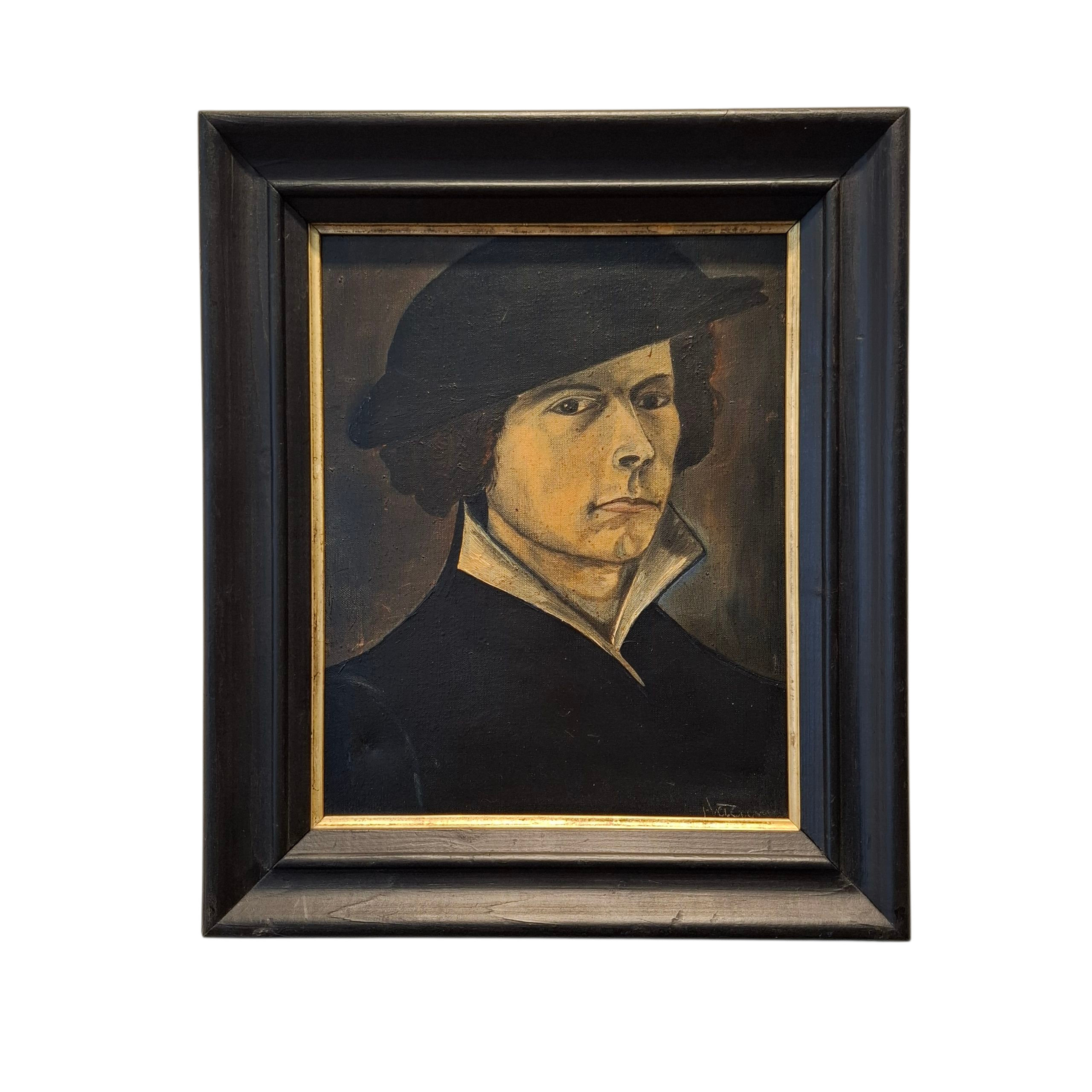 Onduidelijk gesigneerd - Portret