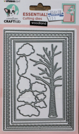 Cutting Die - Snijmal - StudioLight - Essentials - Woodland - Craftlab