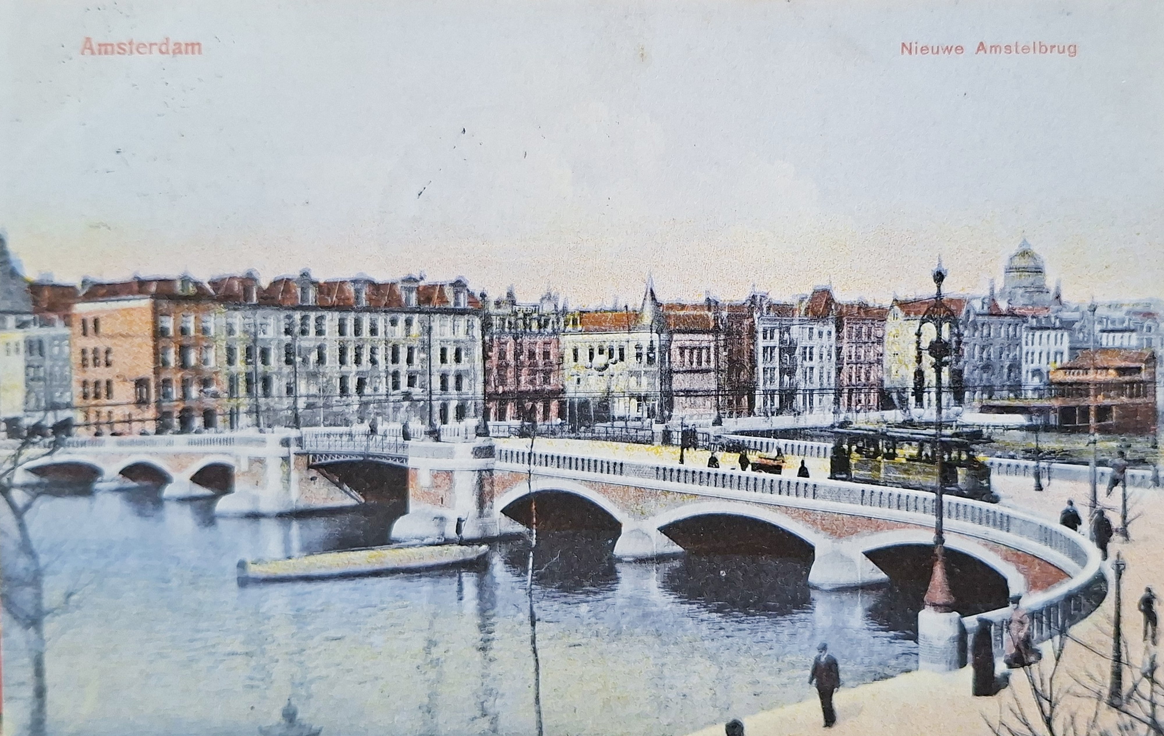 Amsterdam - Nieuwe Amstelbrug - 1911
