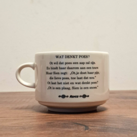 Soepkom Villeroy & Boch - Royco - Ot & Sien - WAT DENKT POES?