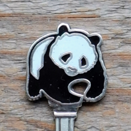 Theelepeltje - WWF - Panda in Emaille
