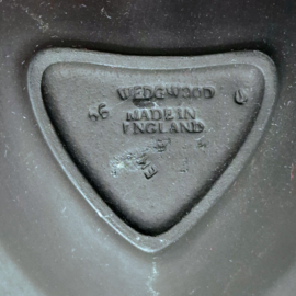 Wedgwood Jasperware Zwart Asbak Hart