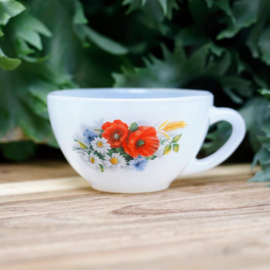 Arcopal Fleur de Champetre - Mokka / Espresso kop en schotel