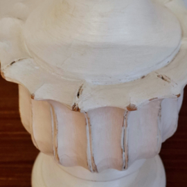 Brocante Decoratie - Ornament - Beeldje van Hout
