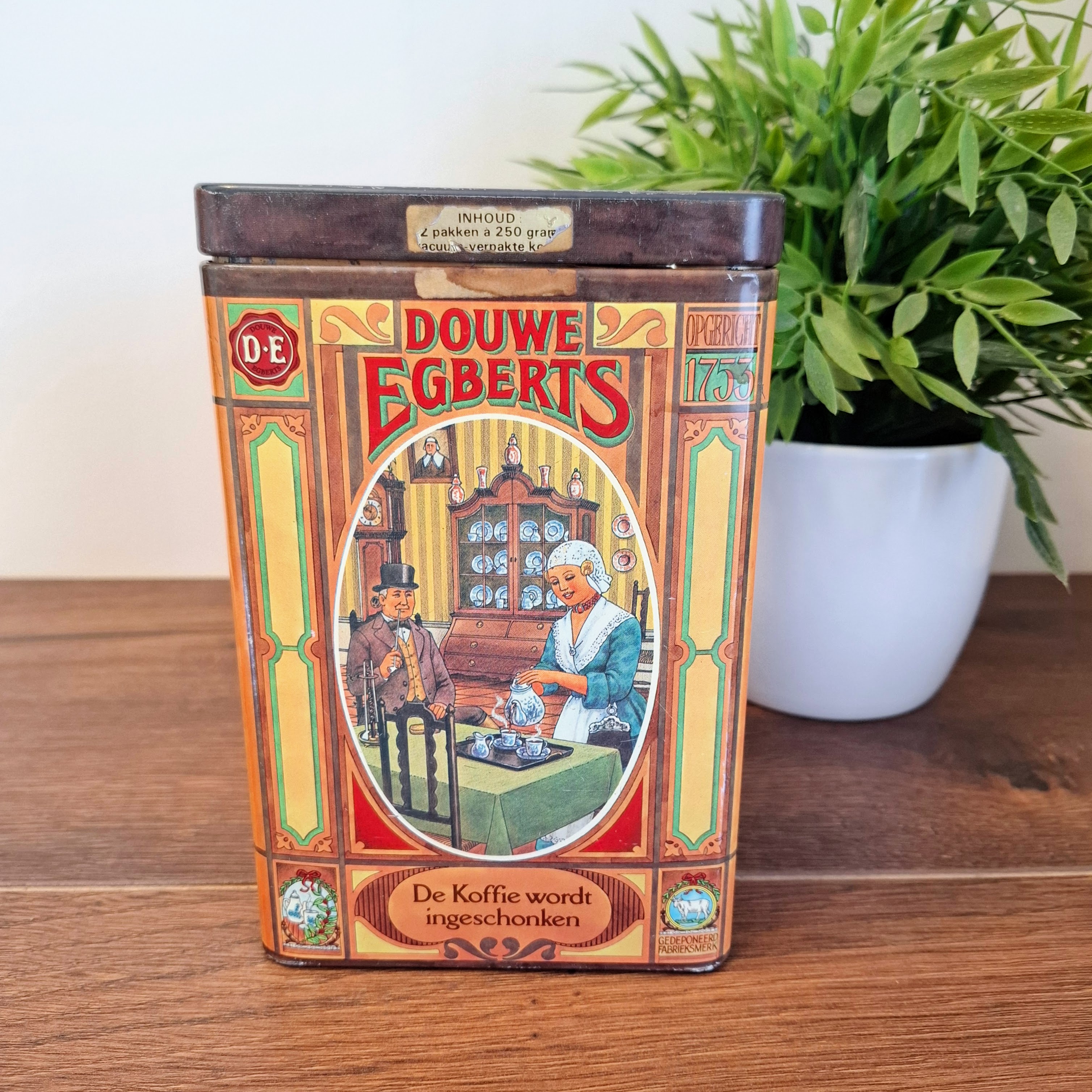 Douwe Egberts - Koffie Blik