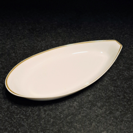 Mosa Druppel vorm Schaaltje 27,5 cm  – Goud Randje