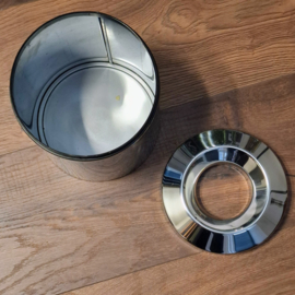 Brabantia Vlamdover 7 L glans – Zilver - Prullenbak