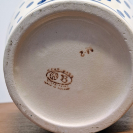 Vaas van Keramiek – Made in Poland – Bunzlau –  Ø 16 cm x H 20 cm